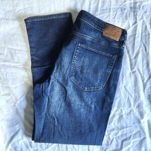 American Eagle Airflex + Men's Jeans 36 x 32 Slim Straight Denim New